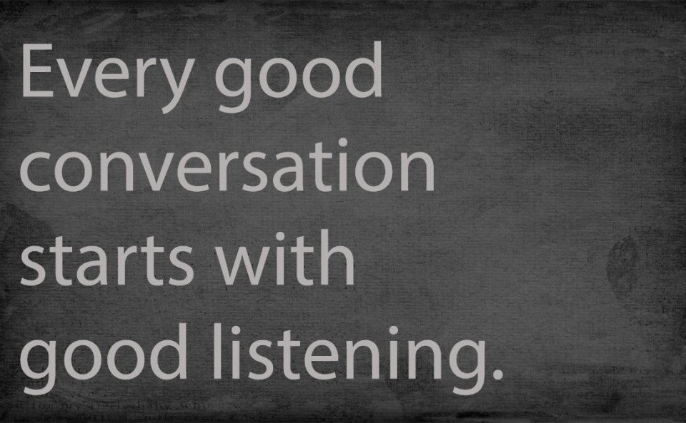 The Art of Listening