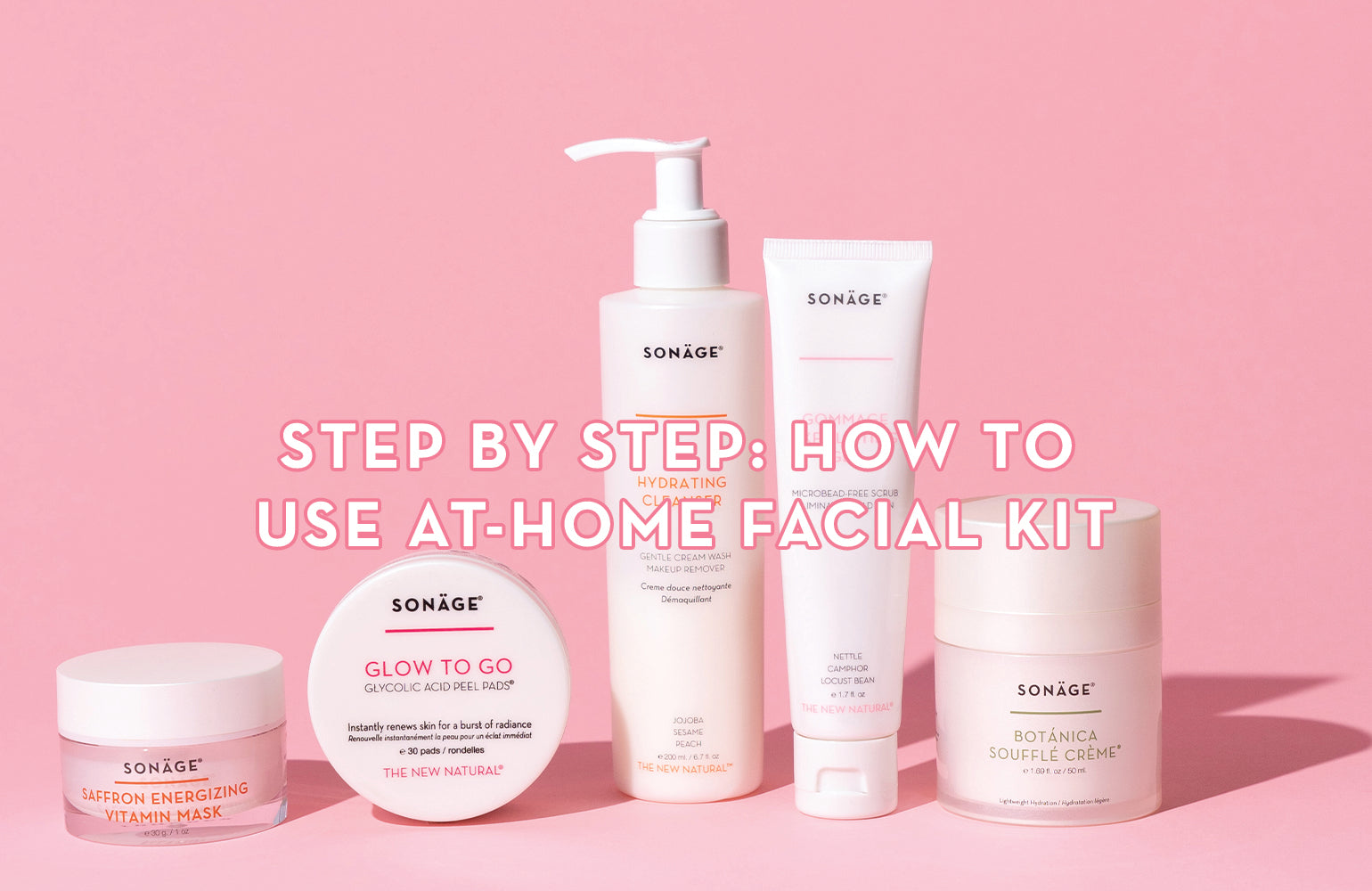 Step By Step Process: How To Use At-Home Facial Kit