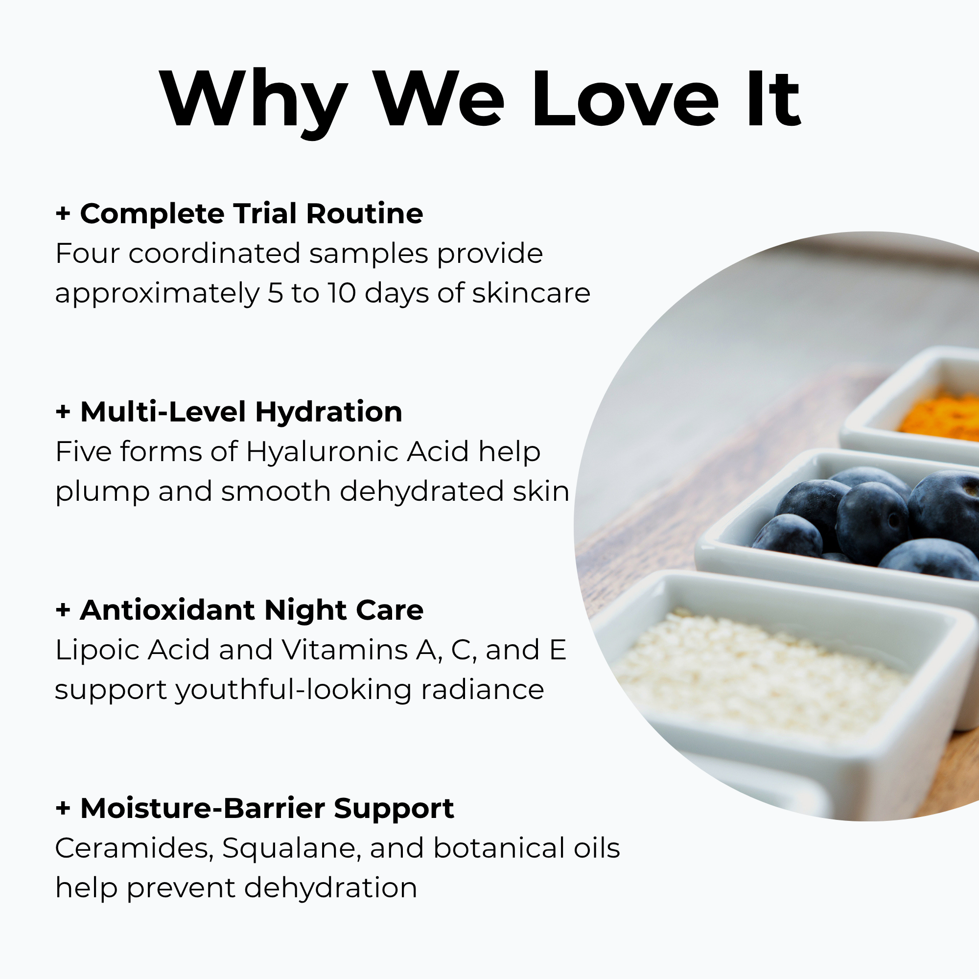 Skincare Sample Kit For Mature Skin