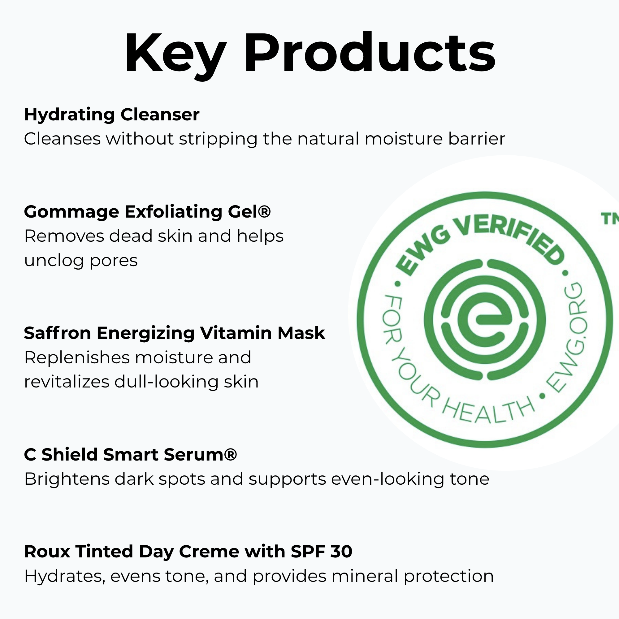 EWG Verified Skincare Products