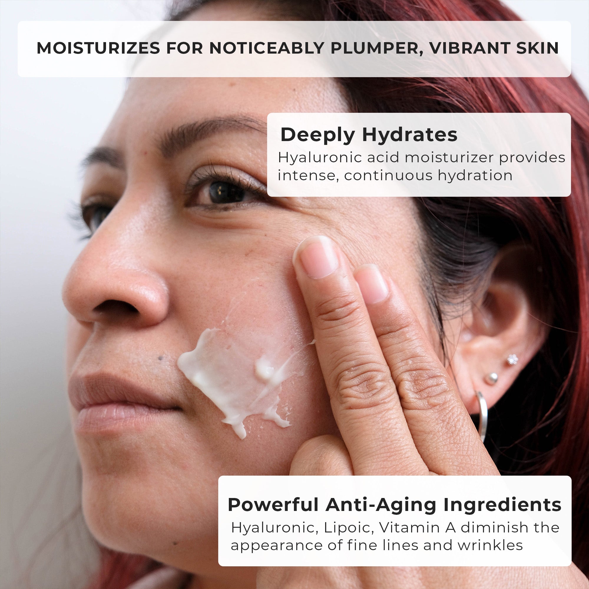 Face Cream For Wrinkles with Hyaluronic Acid