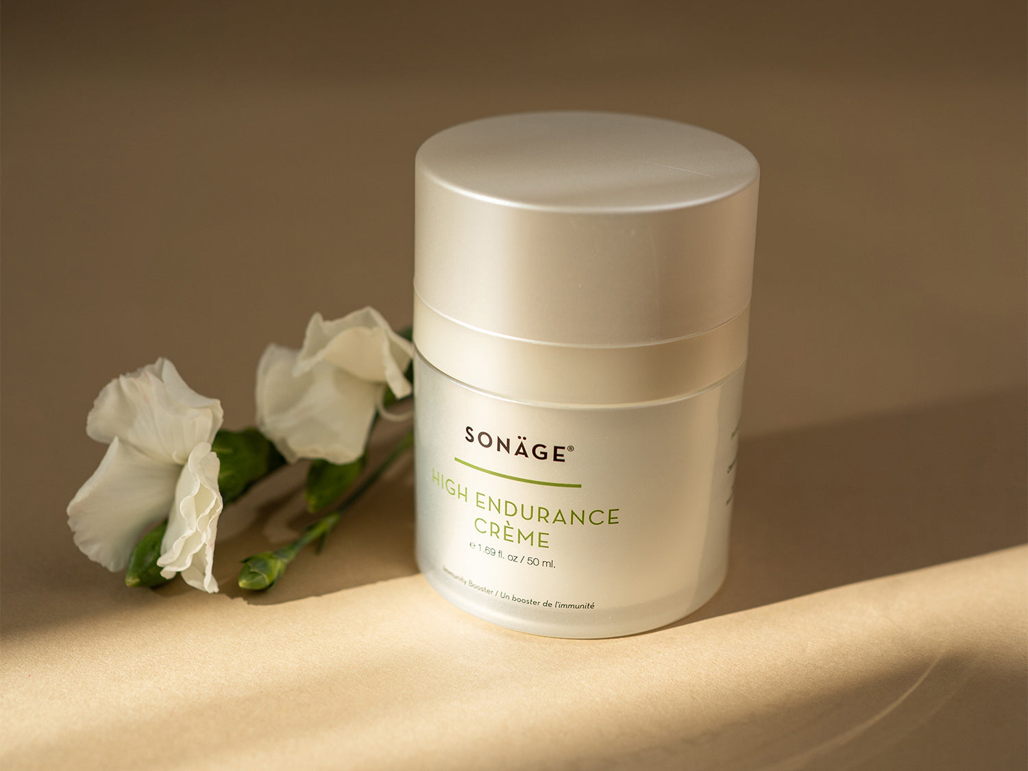 High Endurance Creme on Flowers