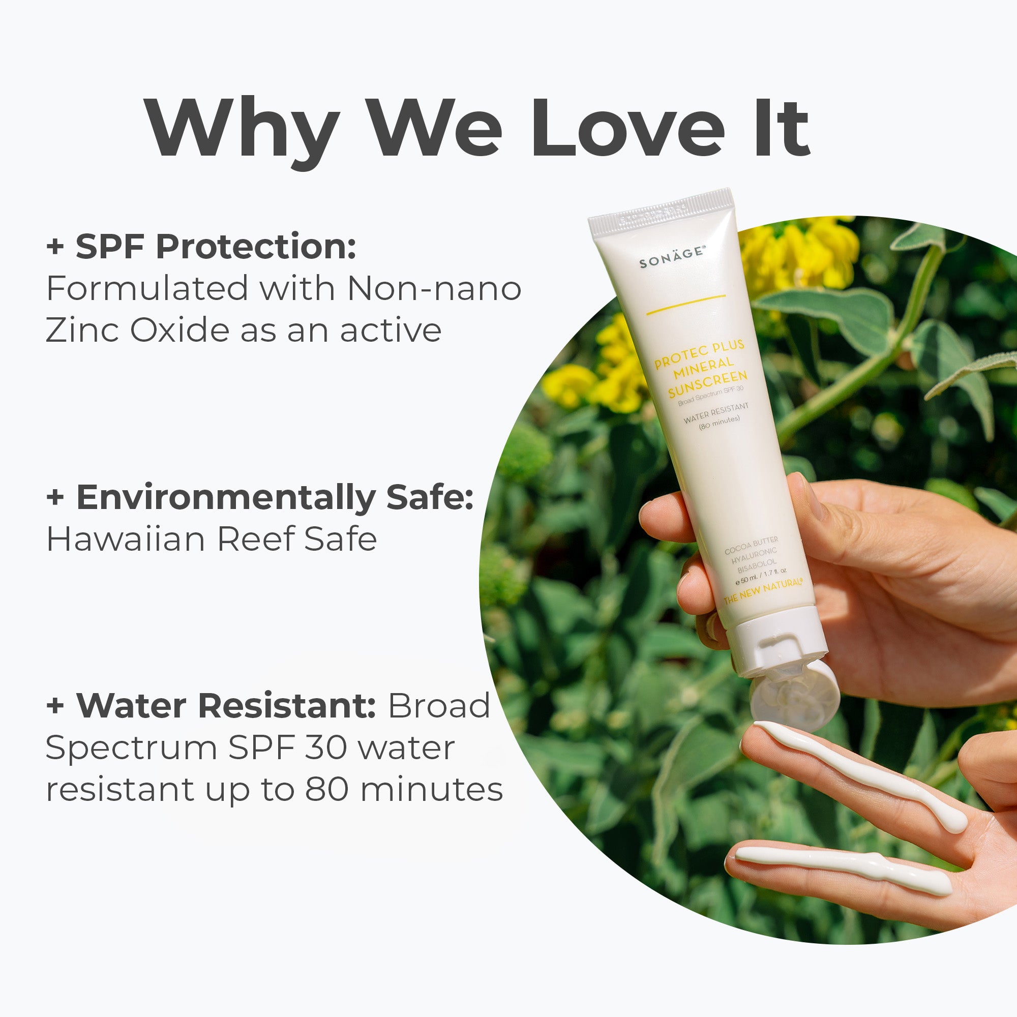 Mineral Sunscreen For Face With Zinc Oxide