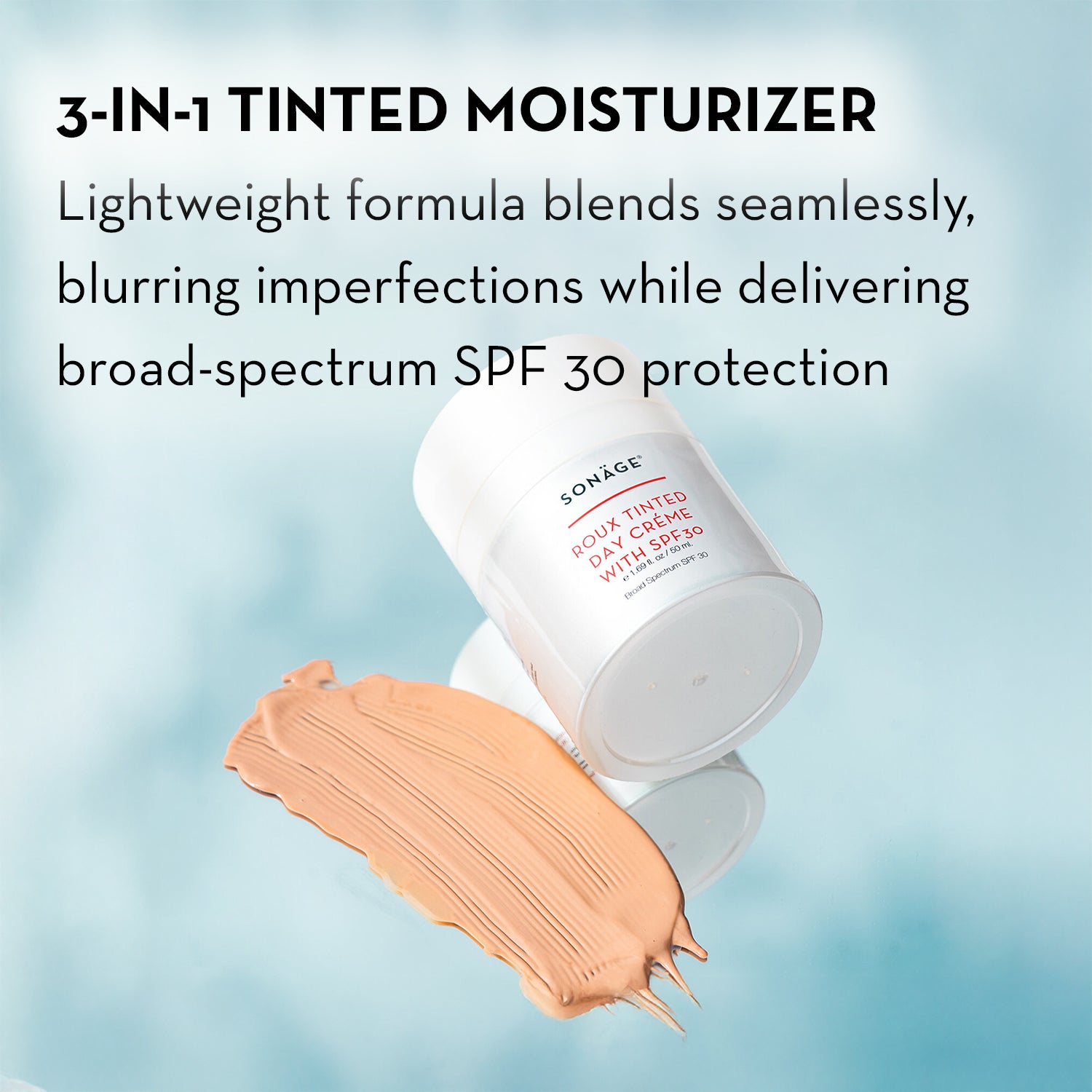 Roux Tinted Day Creme with SPF 30-Moisturizers-Sonage Skincare