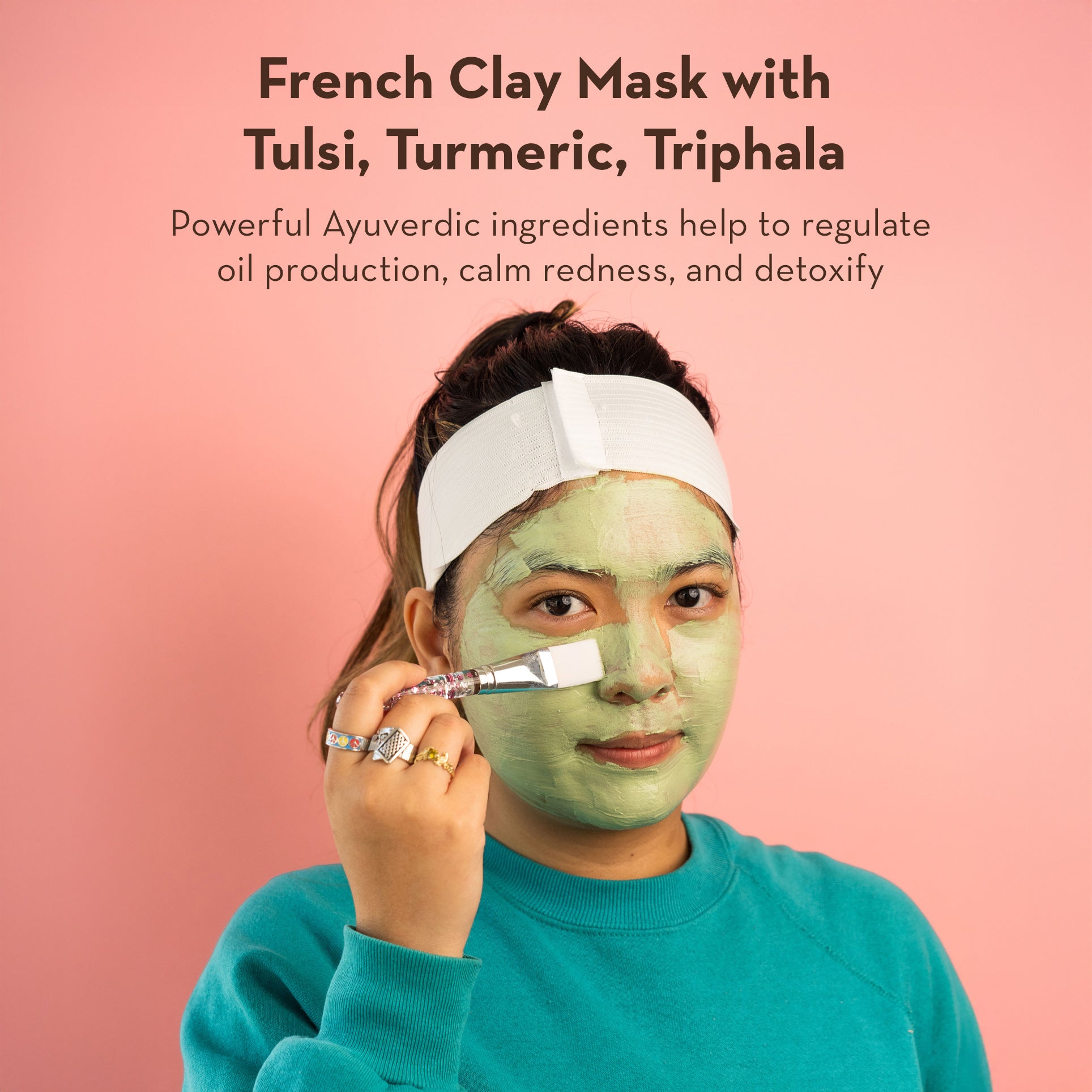 Tulsi Soothing Tri Clay Mask