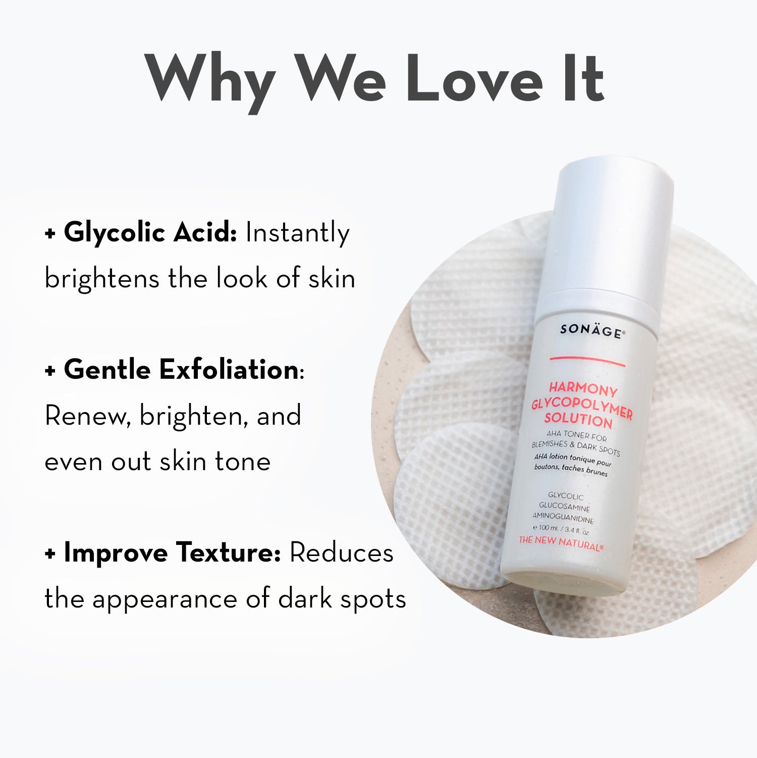 Harmony Glycopolymer Solution®-Peels & Exfoliators-Sonage Skincare