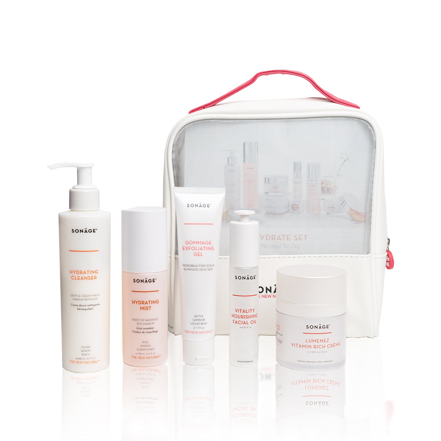 hydrate set for dryness and fine lines