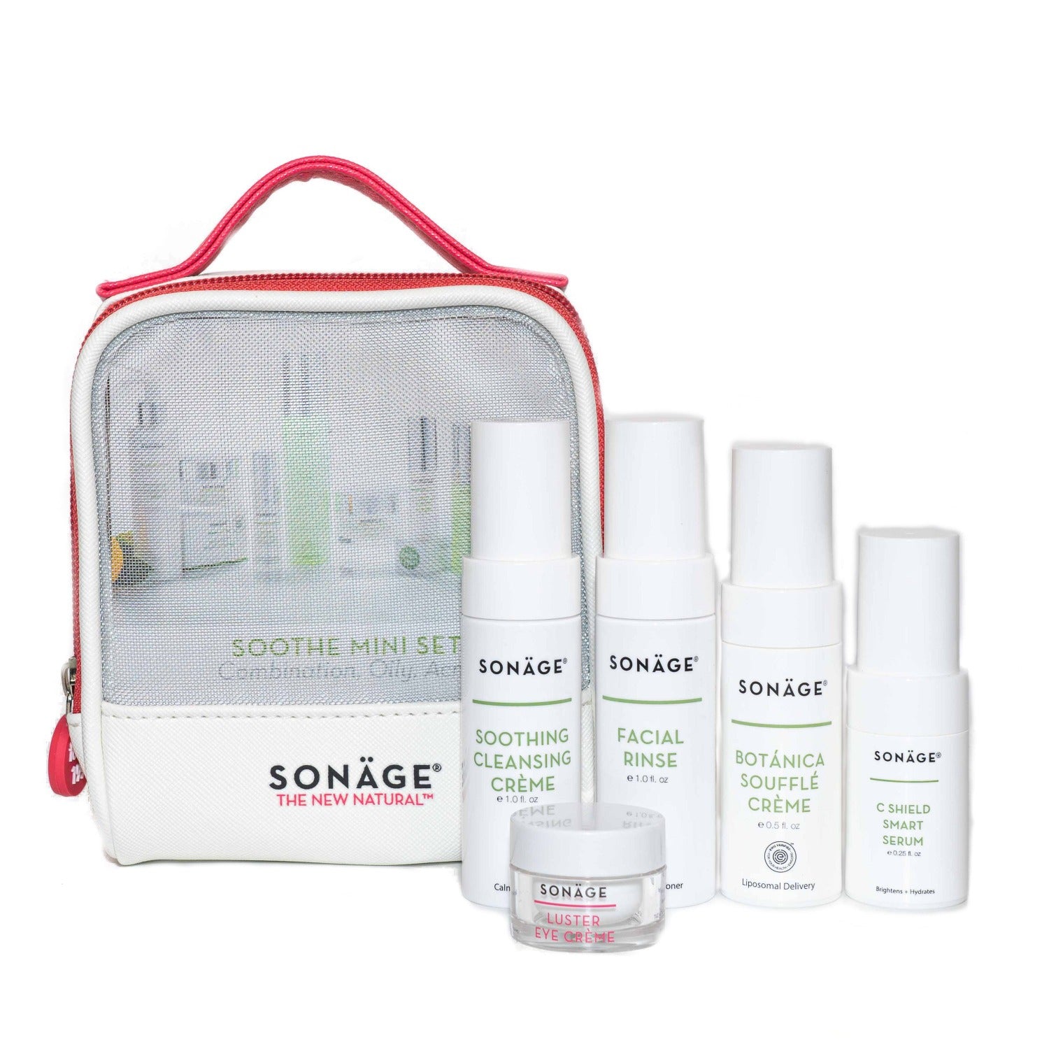 travel size skincare set