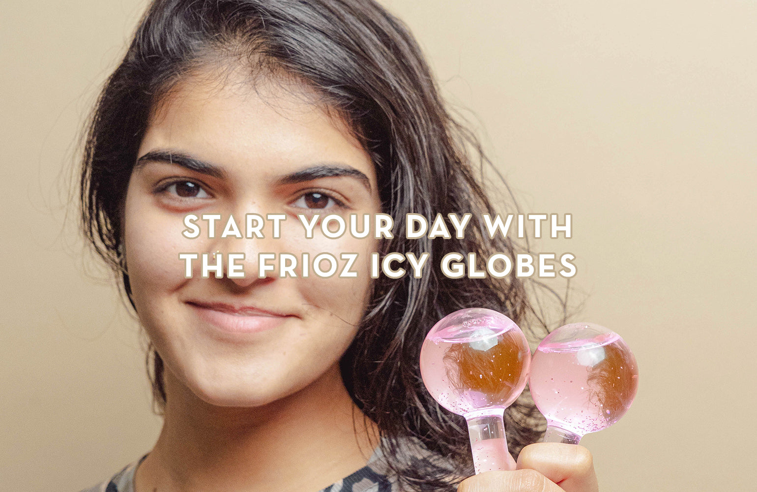 Daily Facial Ice Globes Massage Routine