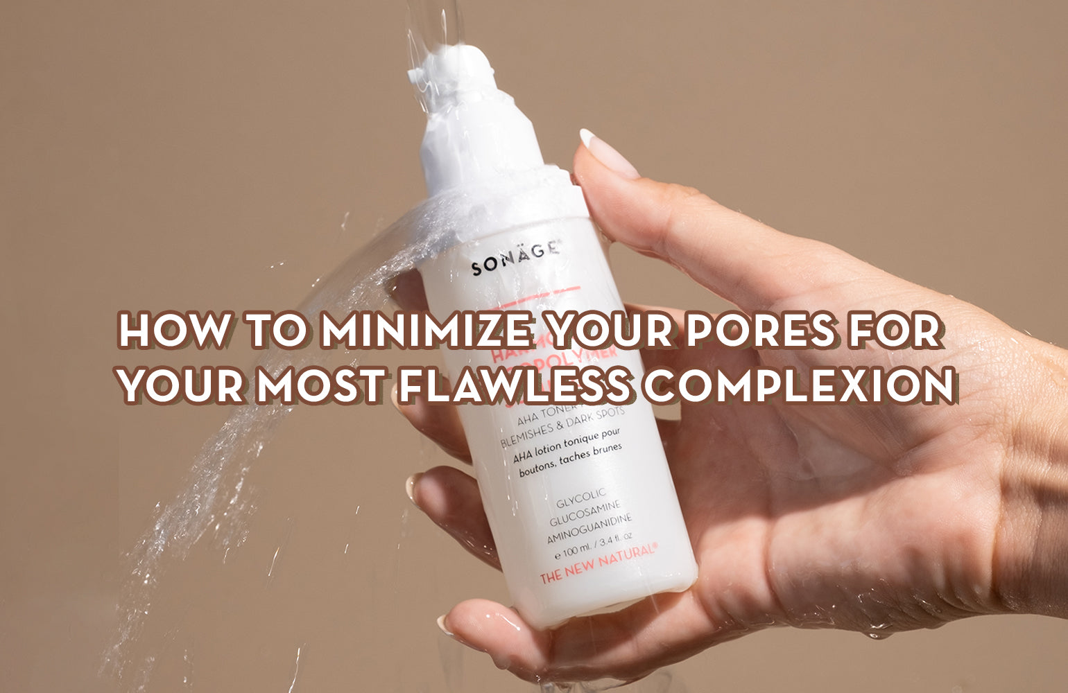 minimize pore