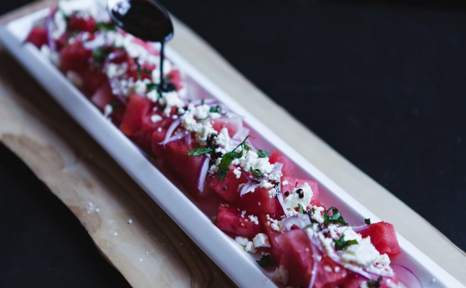 Red, White & Green: Watermelon Salad