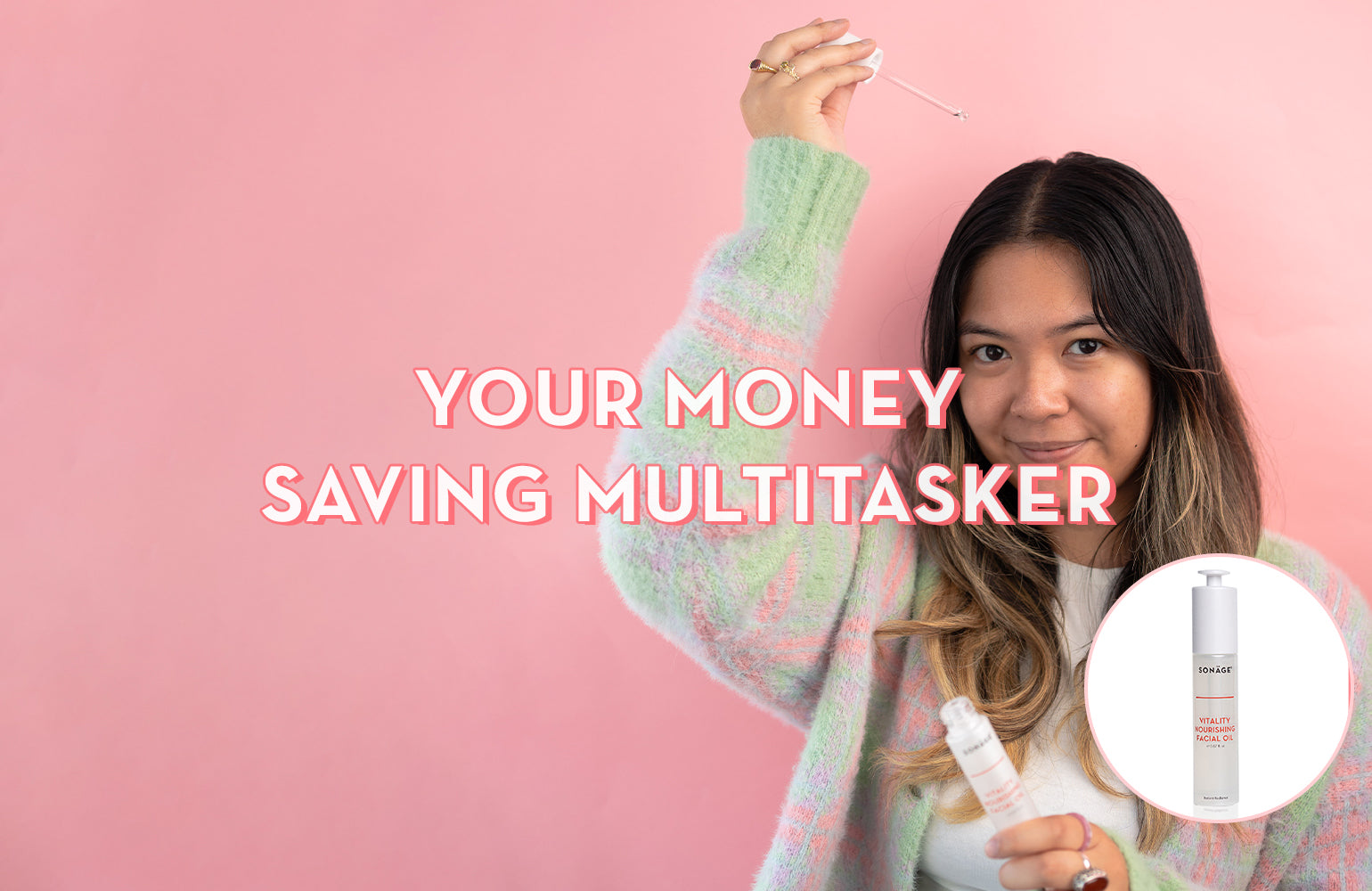 Money Saving Multitasker - Vitality Nourishing Facial Oil