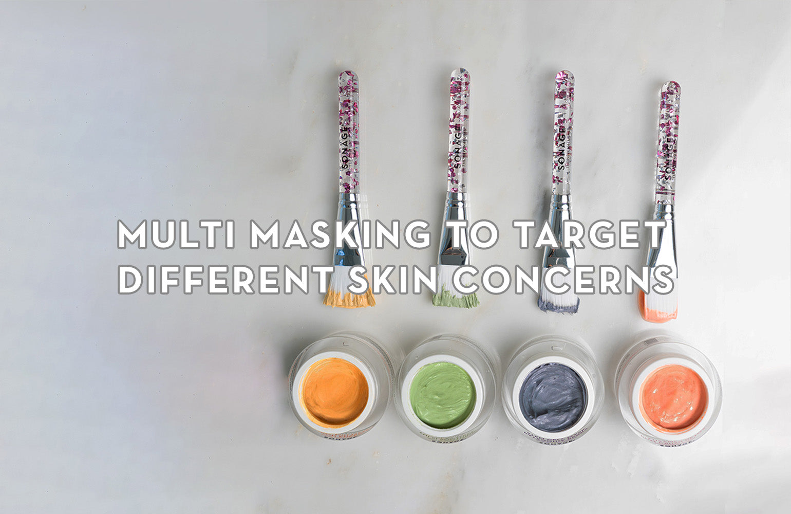 Multi Masking To Target Different Skin Concerns