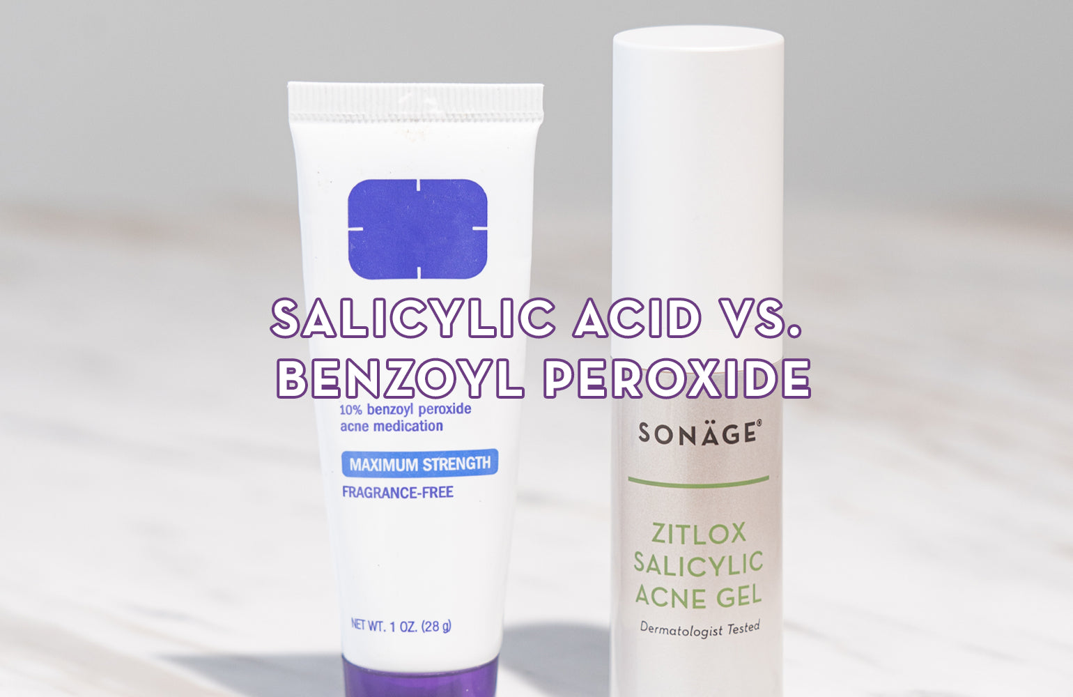 Acne Fighters: Salicylic Acid vs. Benzoyl Peroxide