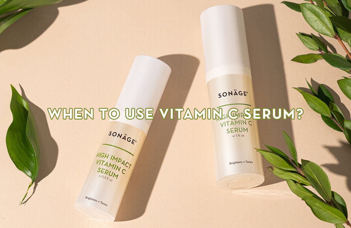 When To Use Vitamin C Serum?