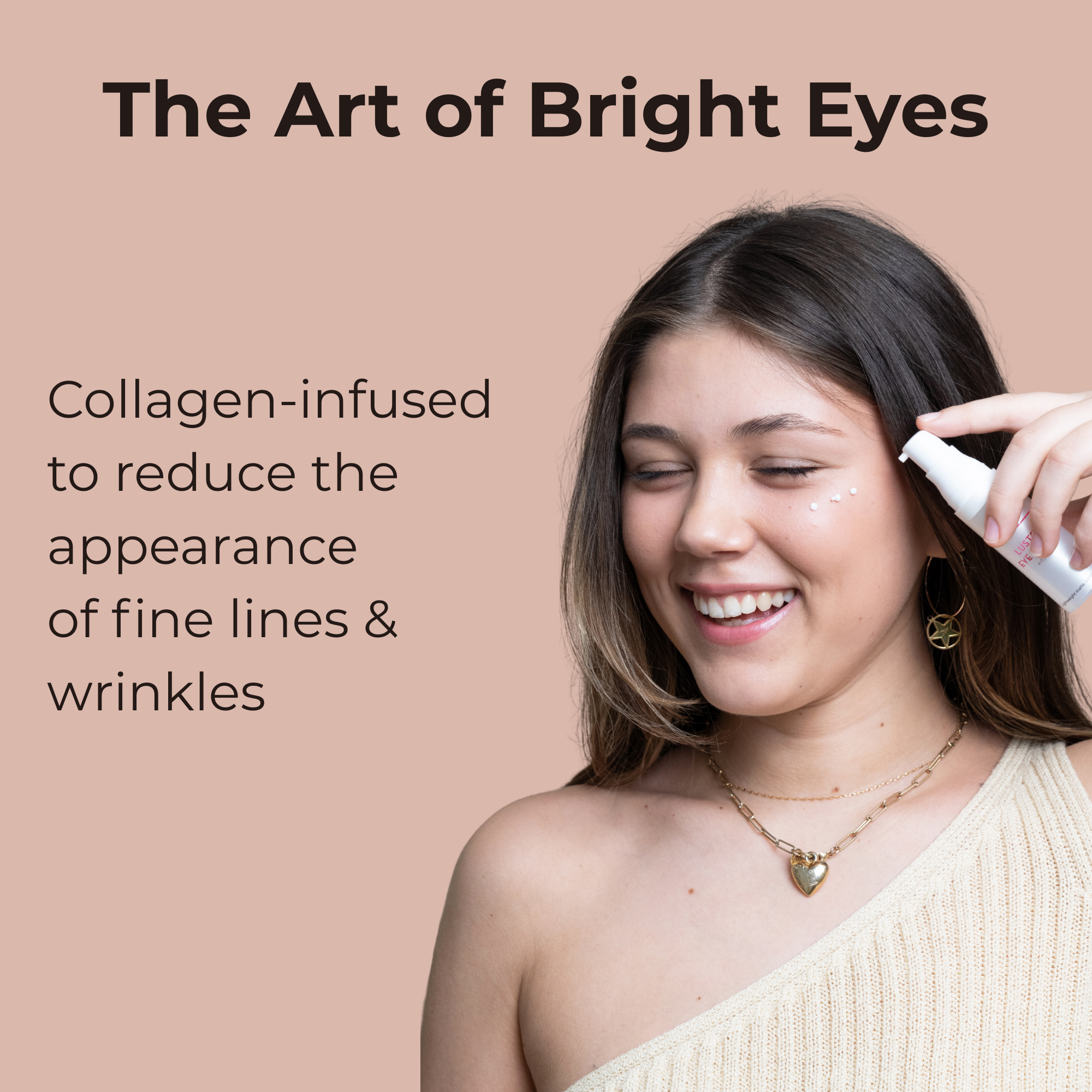 Hydrating Eye Cream with Niacinamide, Caffeine + Hyaluronic