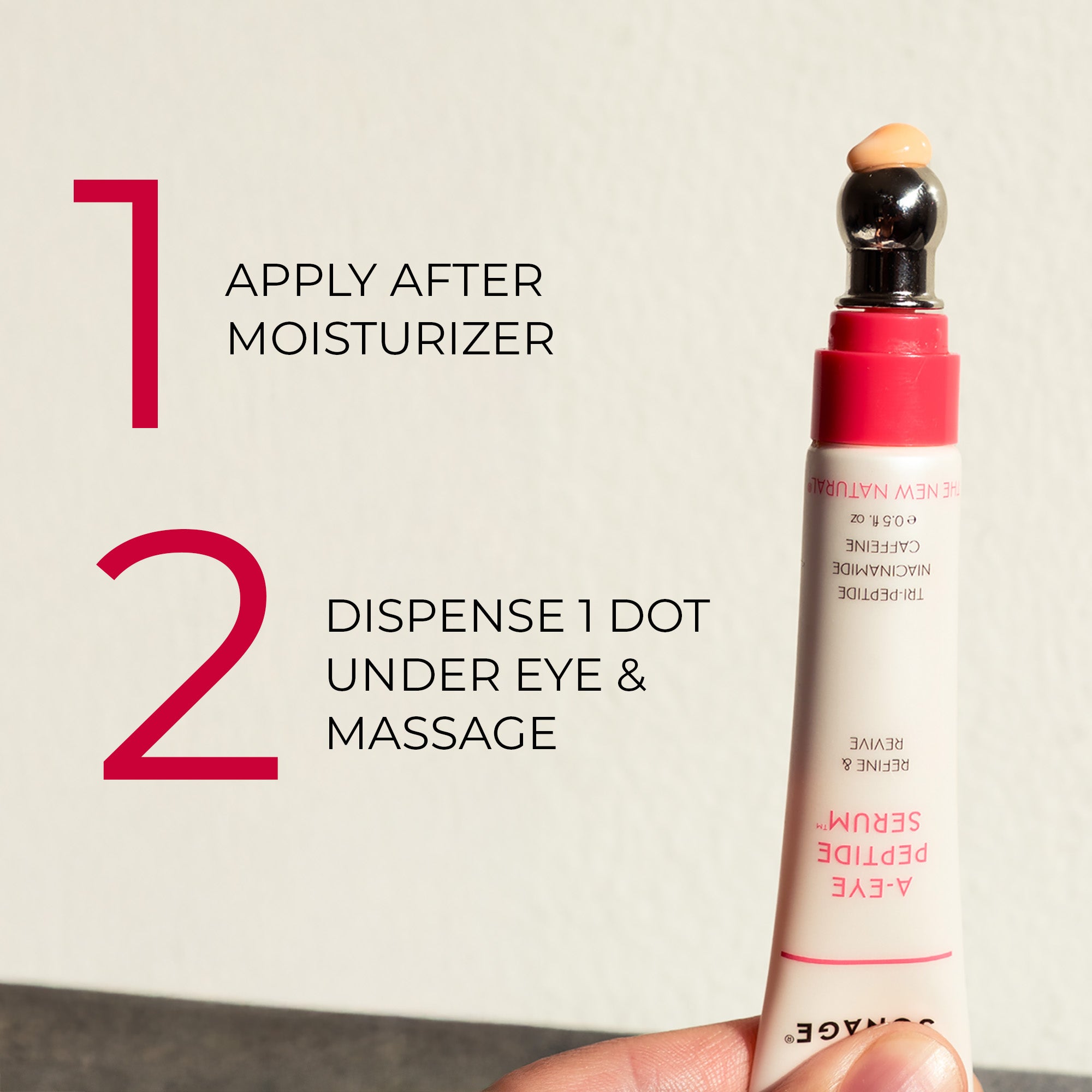 Peptide Eye Serum For Dark Circles, Puffiness + Fine Lines