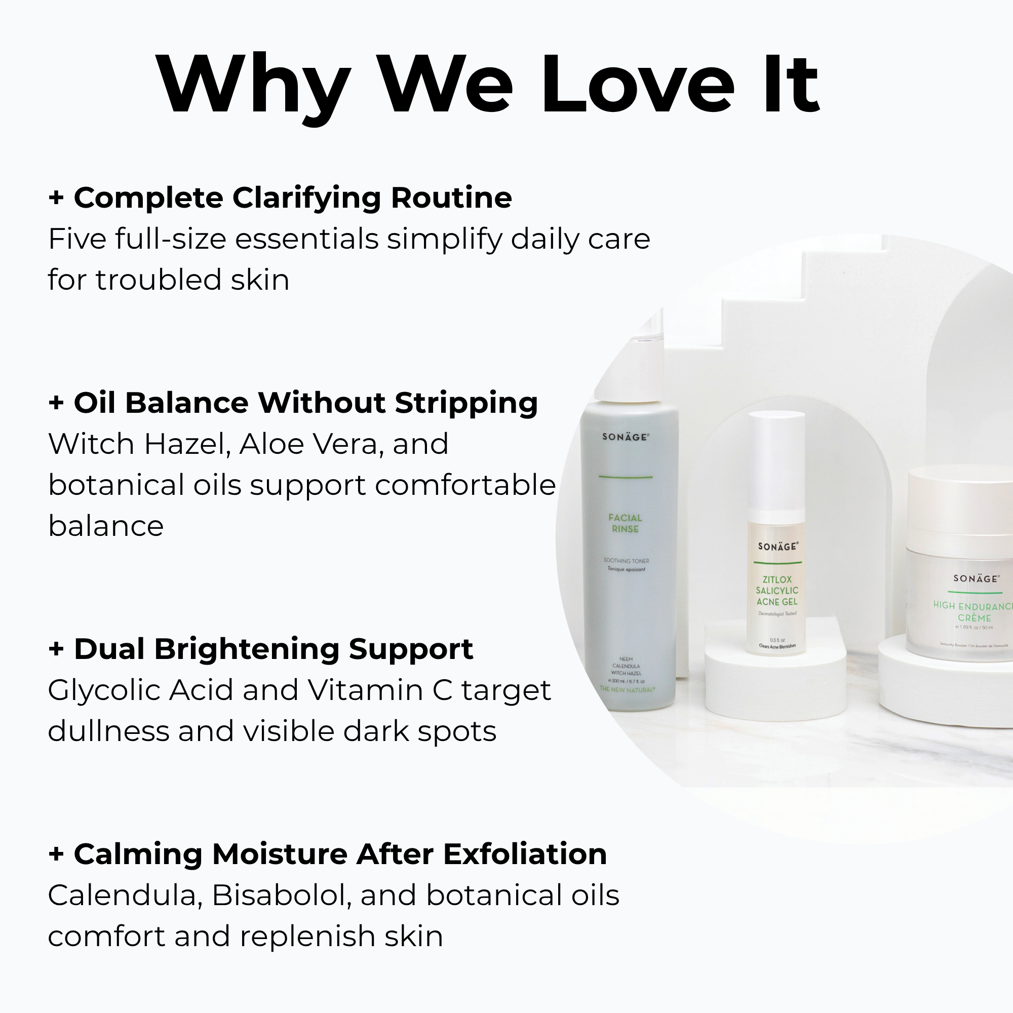 Skincare Kit for Oily and Combination Skin