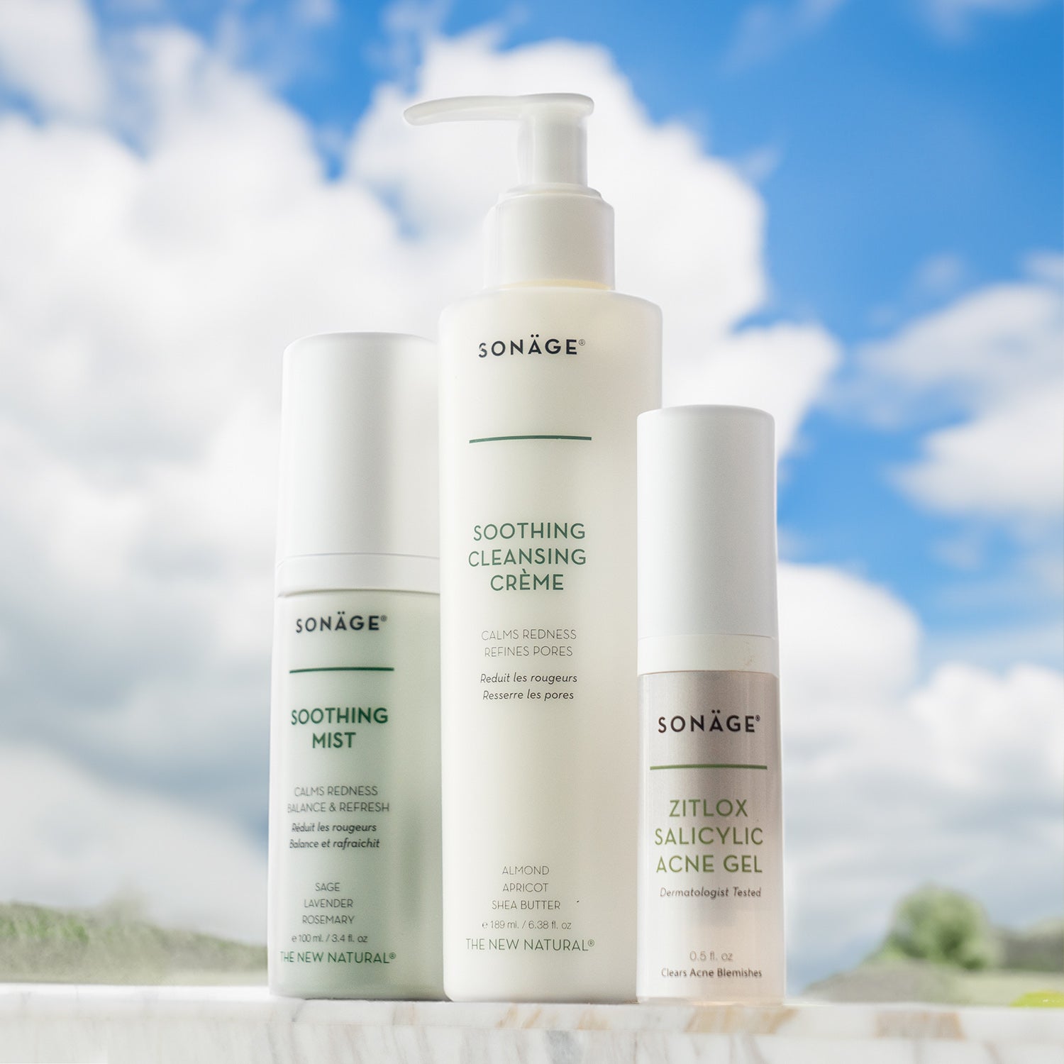 3 Step Acne Kit – Sonage Skincare