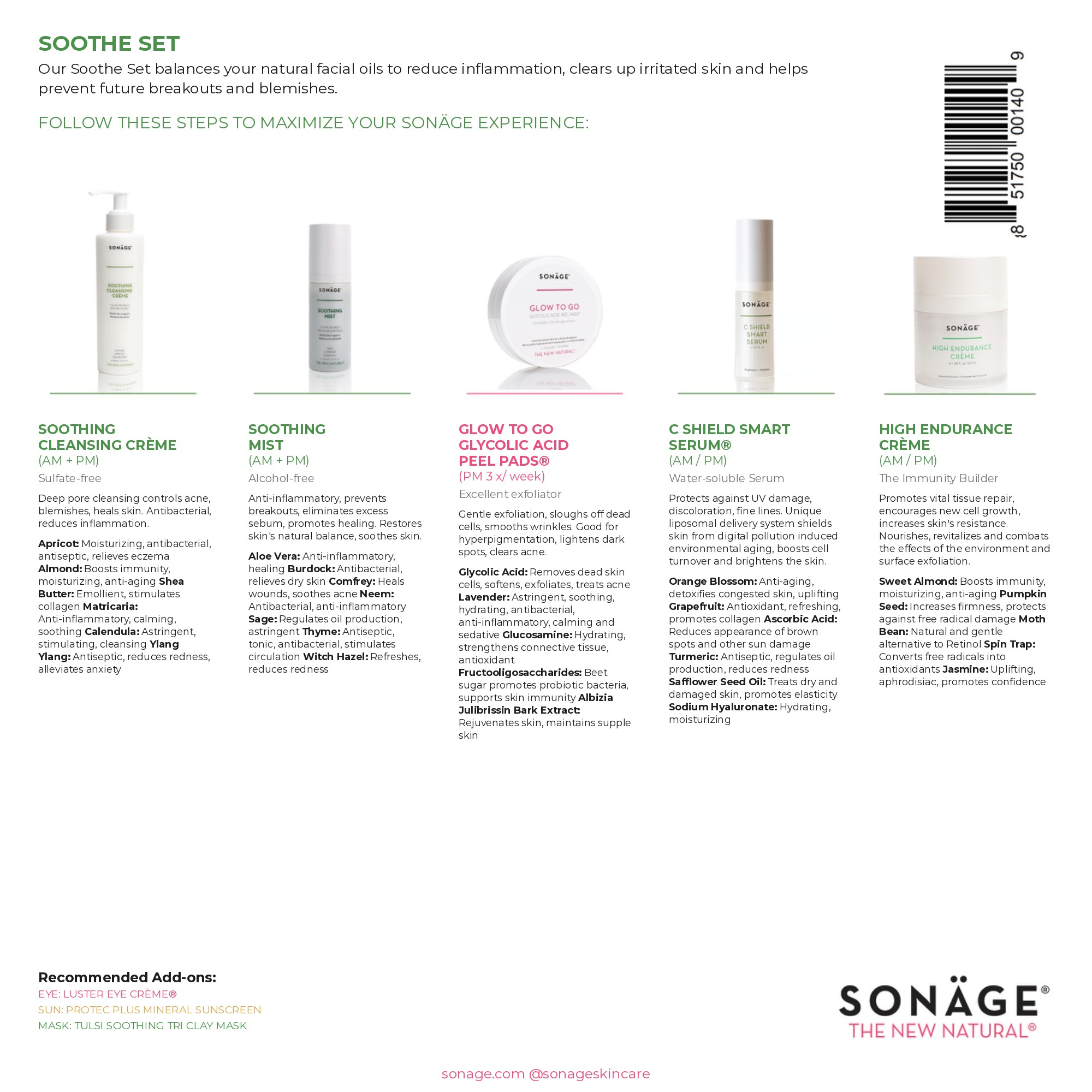 Skincare Kit for Oily and Combination Skin