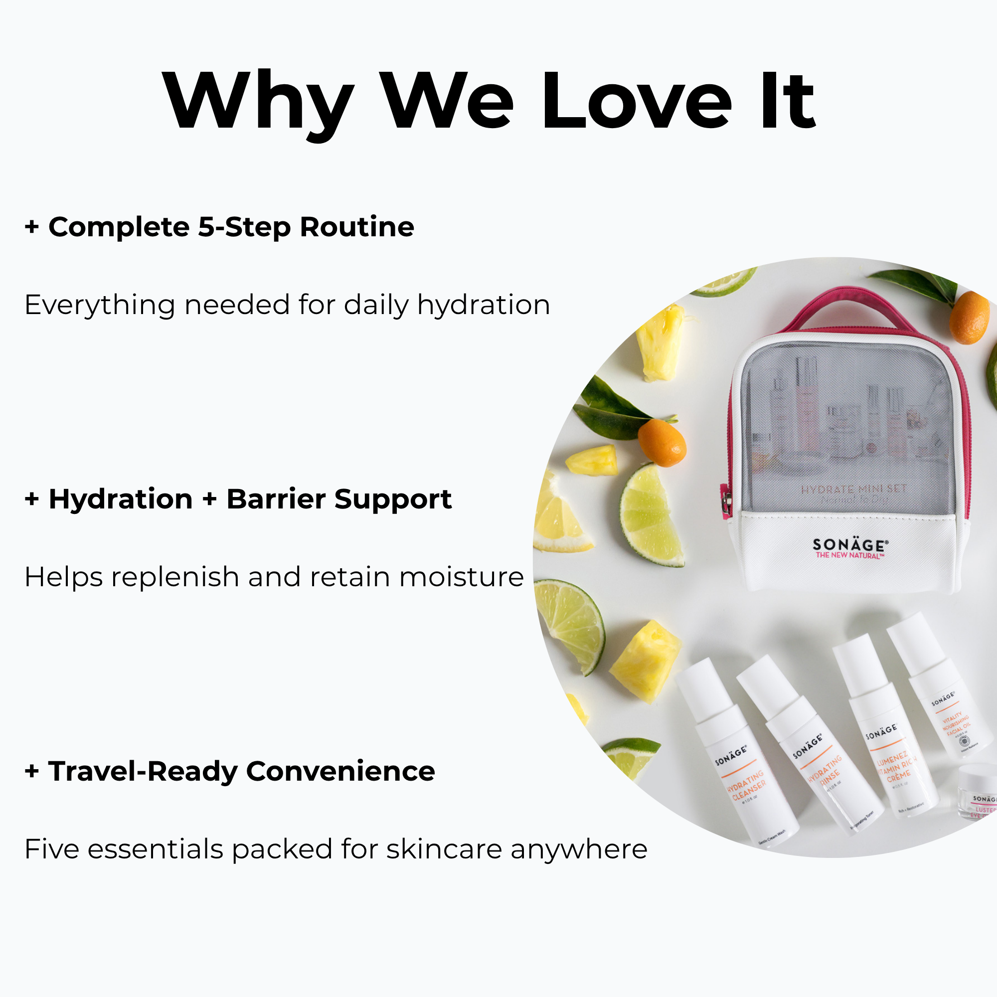 5-Step Hydrating Skincare Travel Set