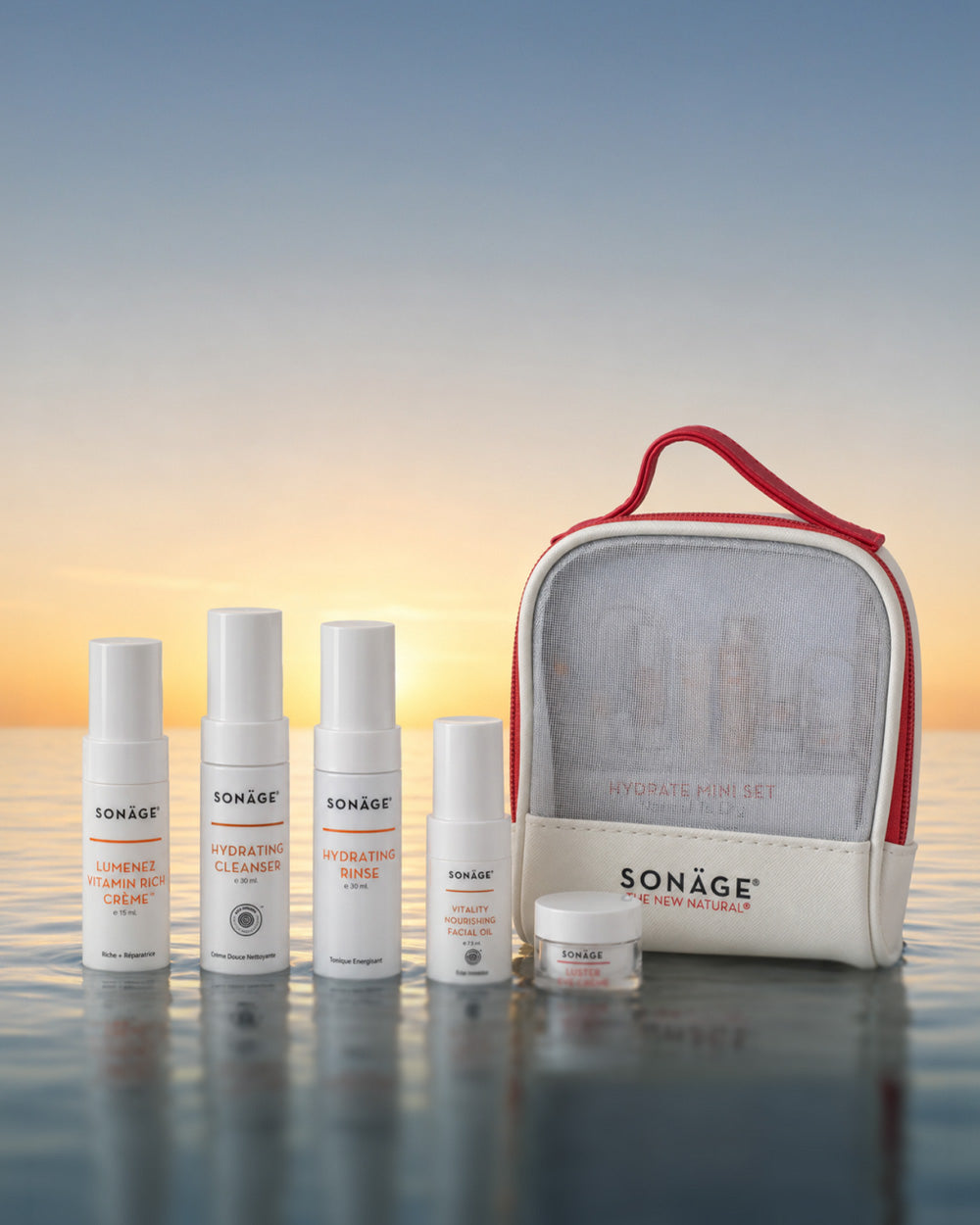 5-piece travel Skin essentials