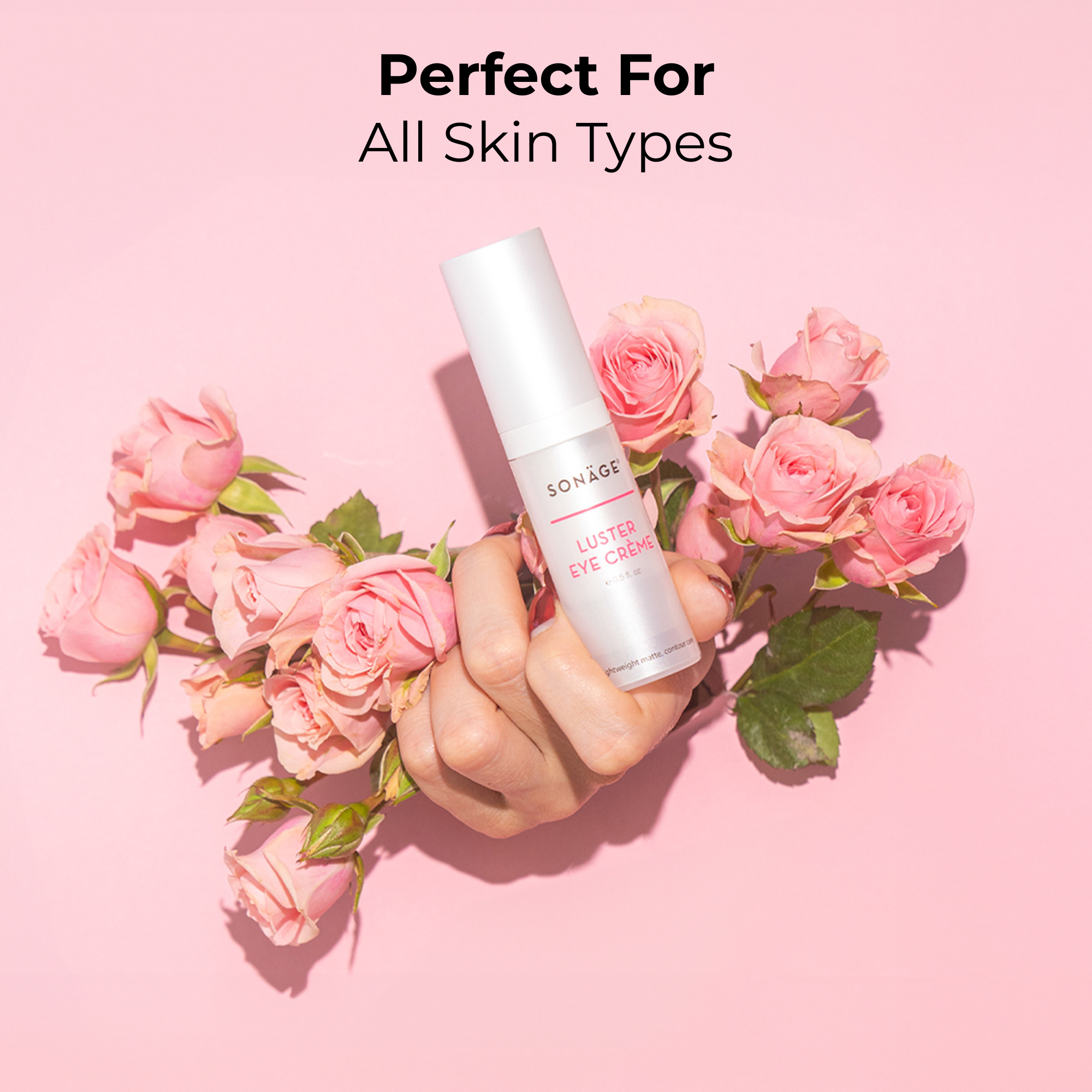 Hydrating Eye Cream with Niacinamide, Caffeine + Hyaluronic