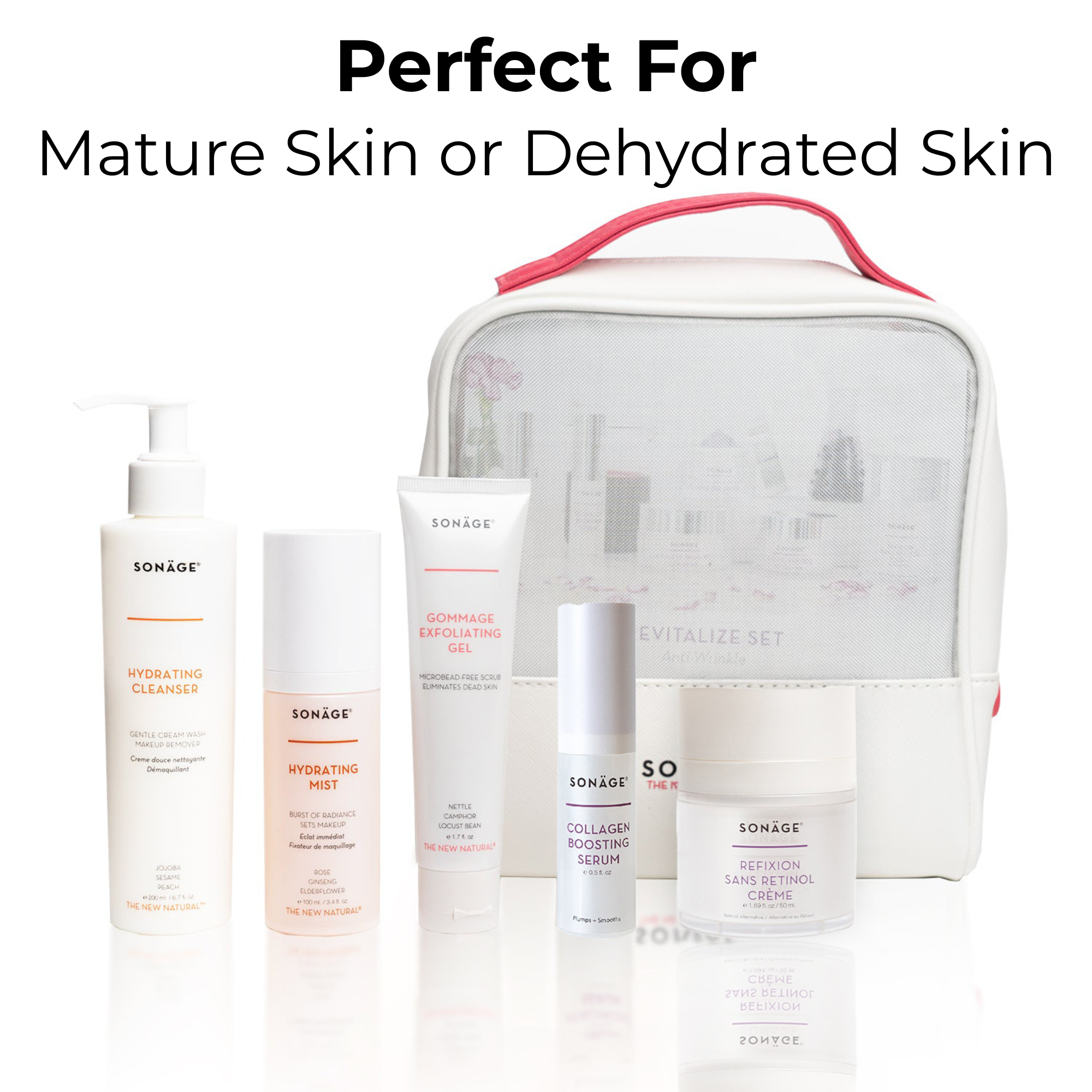 Skincare Set for Wrinkles and Mature Skin