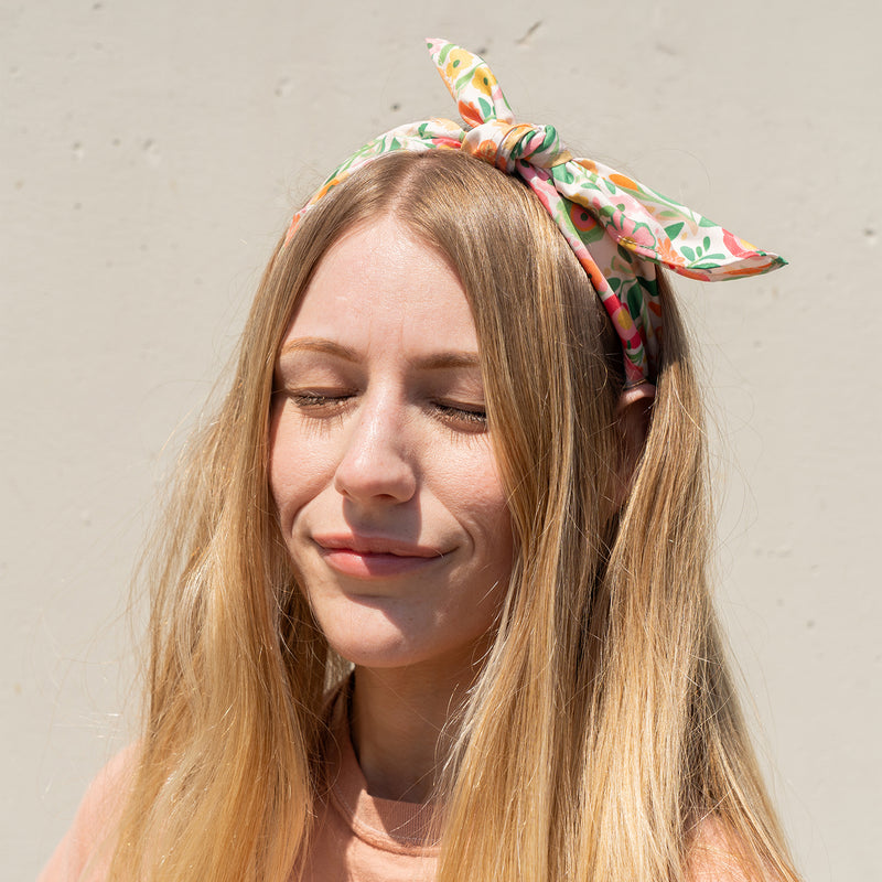 Floral Hair Scarf (Bandana)