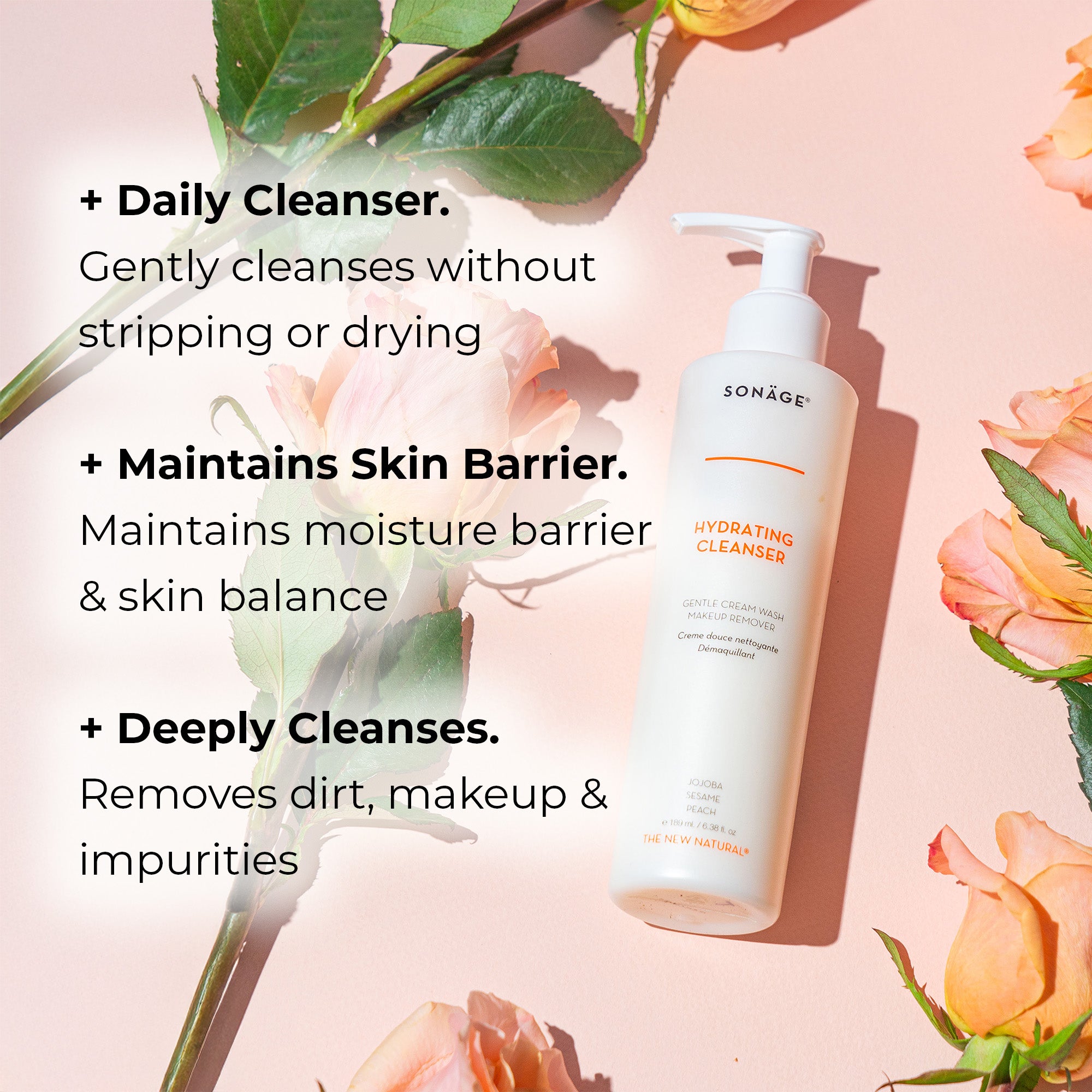 Hydrating Facial Cleanser Refreshes And Preserves Skin's Barrier