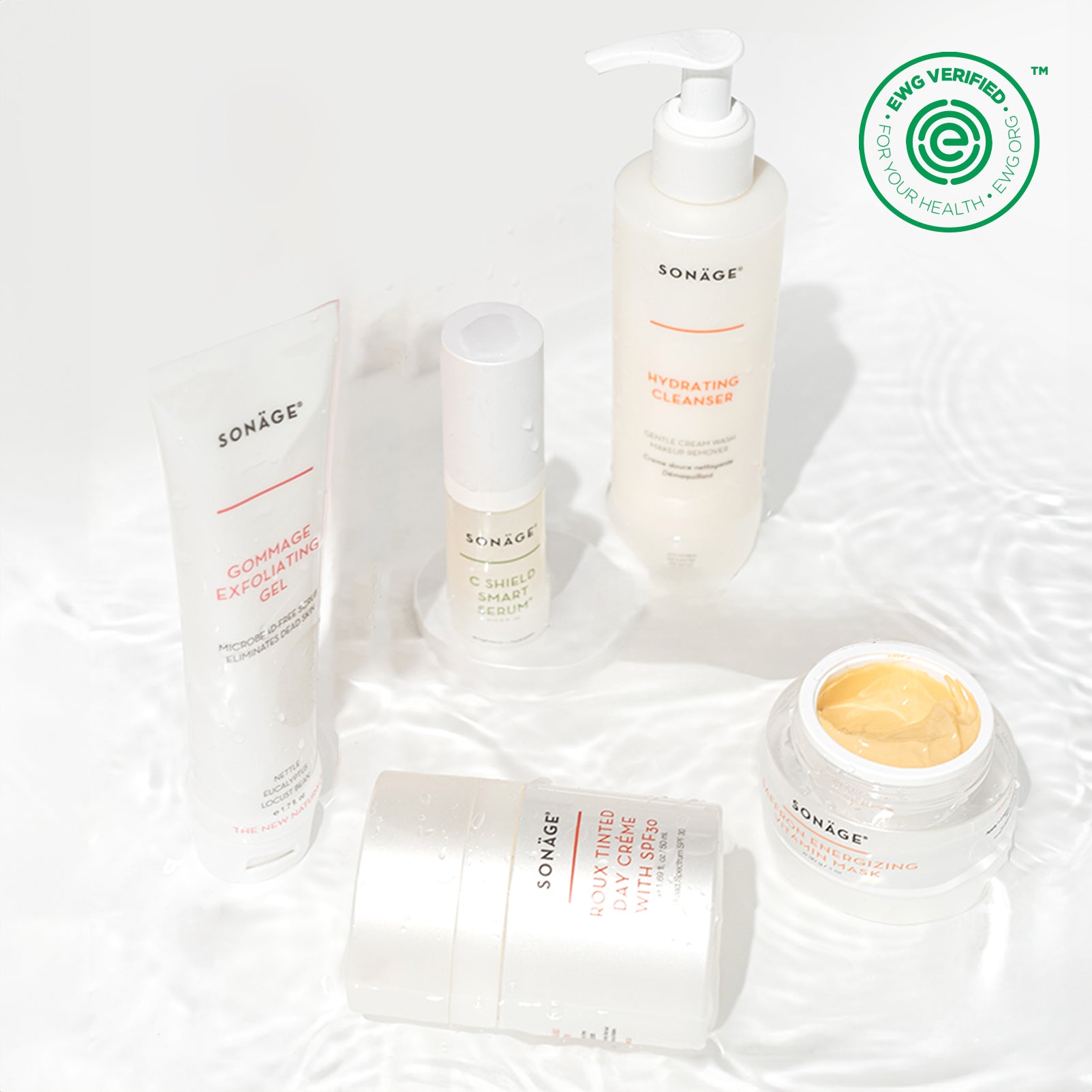 Sonage X EWG-Verified™ Facial Products