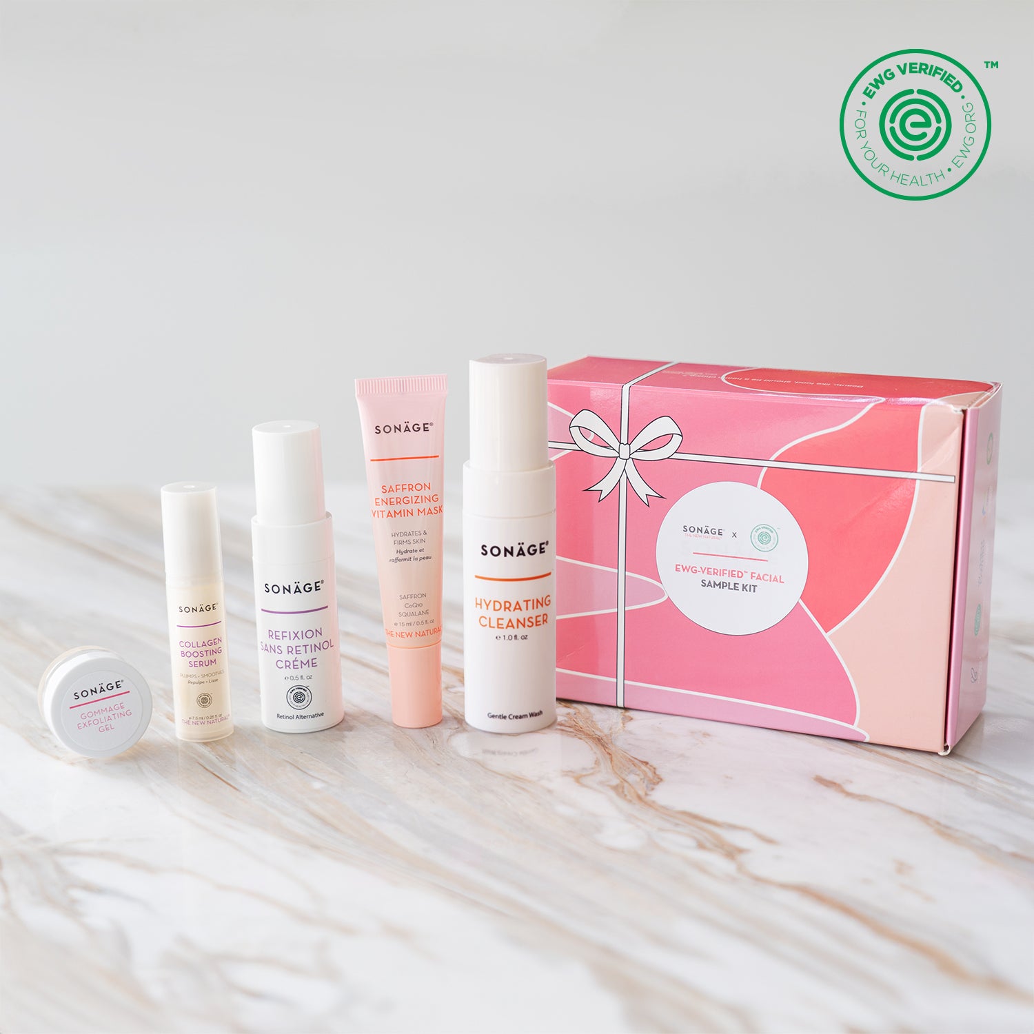 Sonage X EWG-Verified™ Facial Products