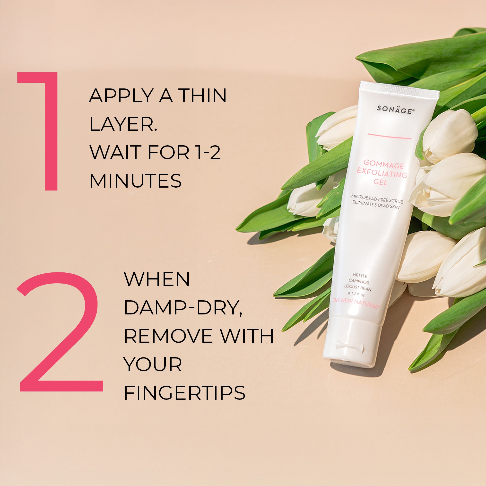 Gommage Exfoliant, Gentle Face Peeling Gel