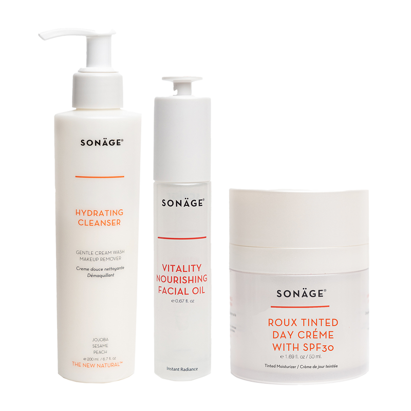 SOS Kit - Cleanse, Moisturize, Nourish – Sonage Skincare