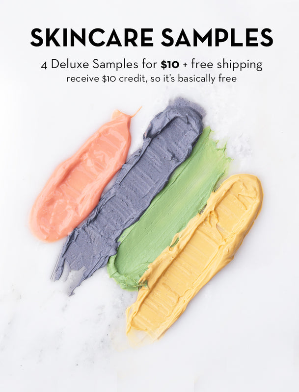 Skincare samples for free