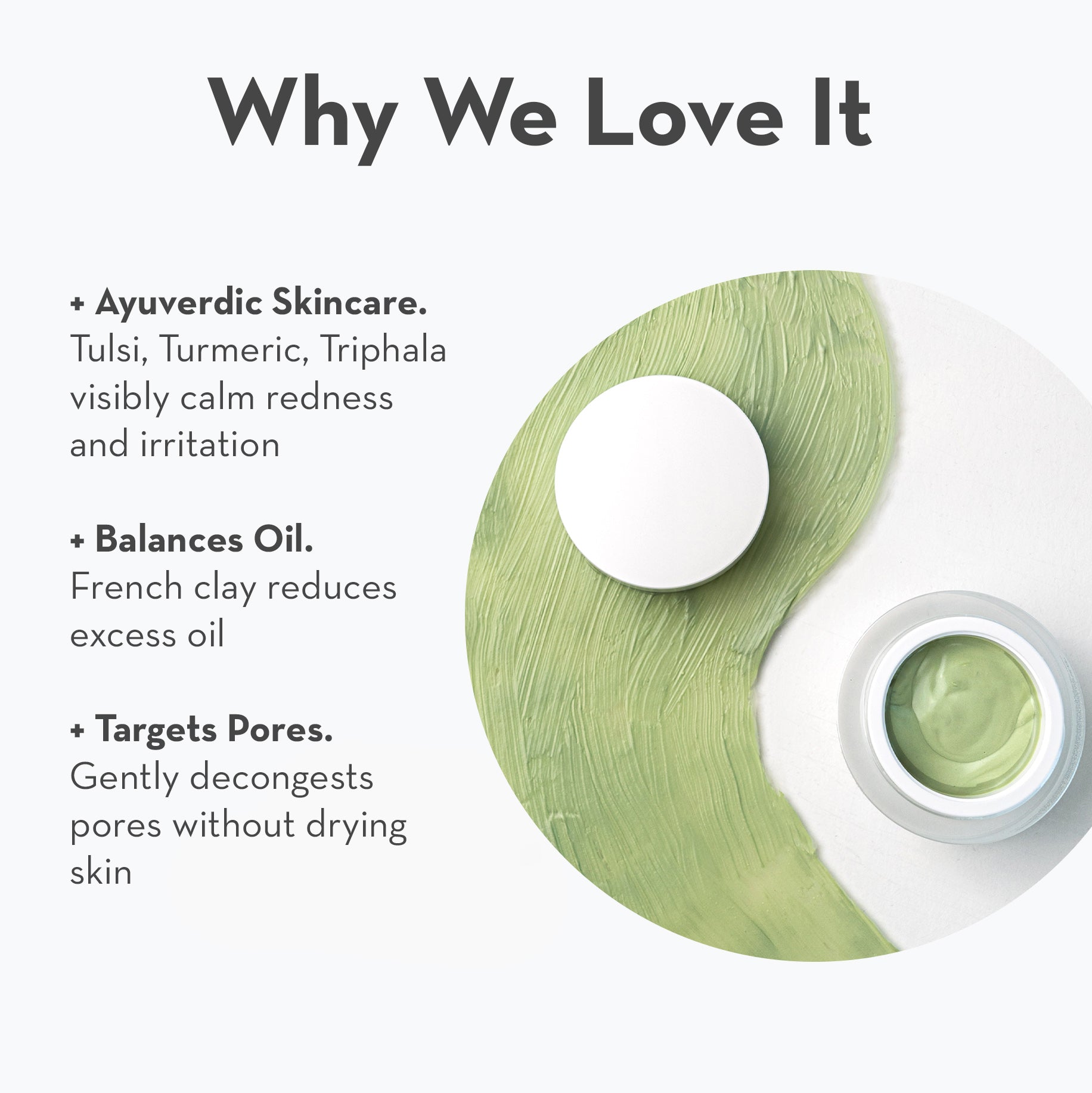 Tulsi Soothing Tri Clay Mask
