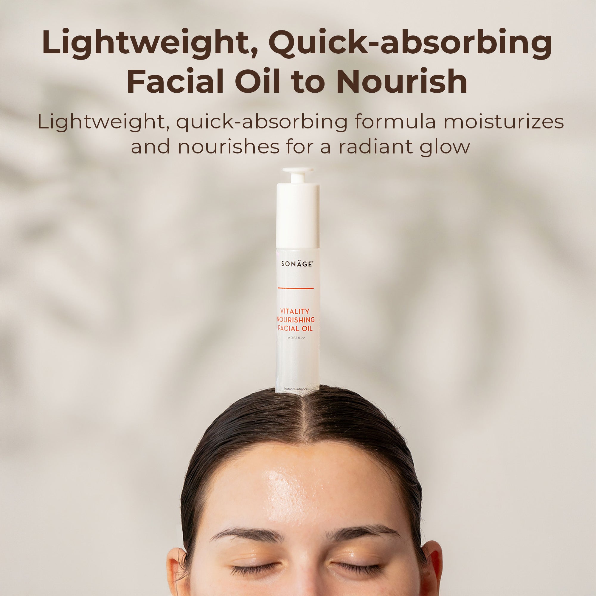 Face Oil Quick Absorbing For Hydration And Glow