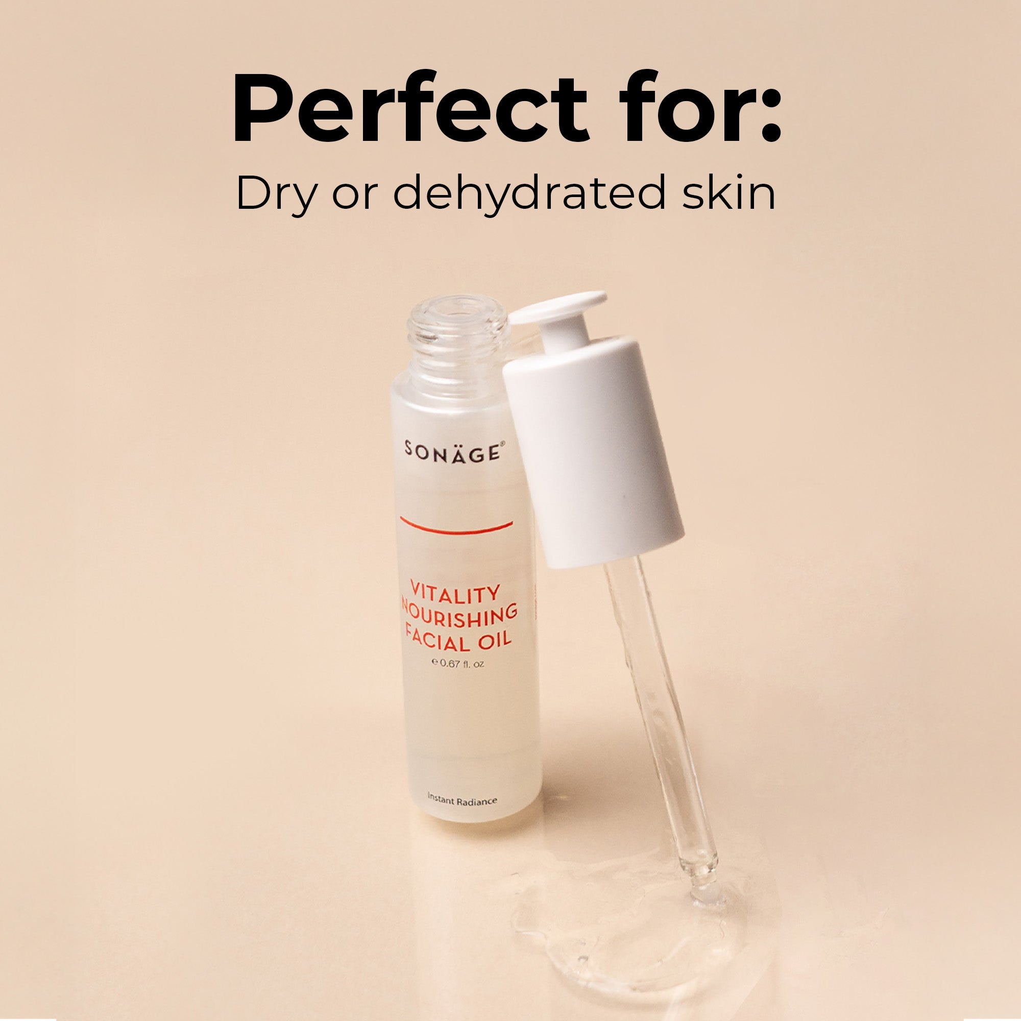 Face Oil Quick Absorbing For Hydration And Glow