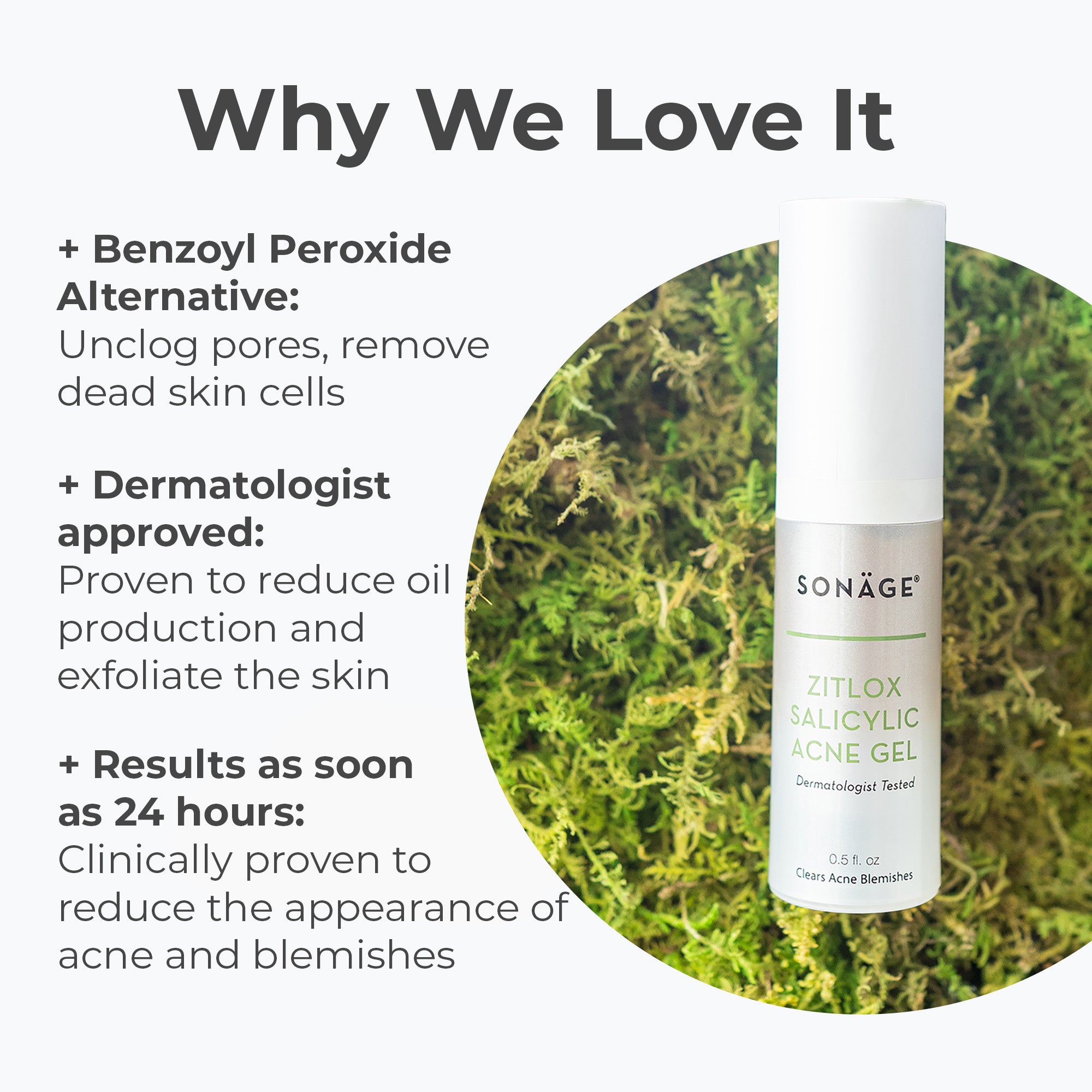 Acne Spot Treatment with Salicylic Acid