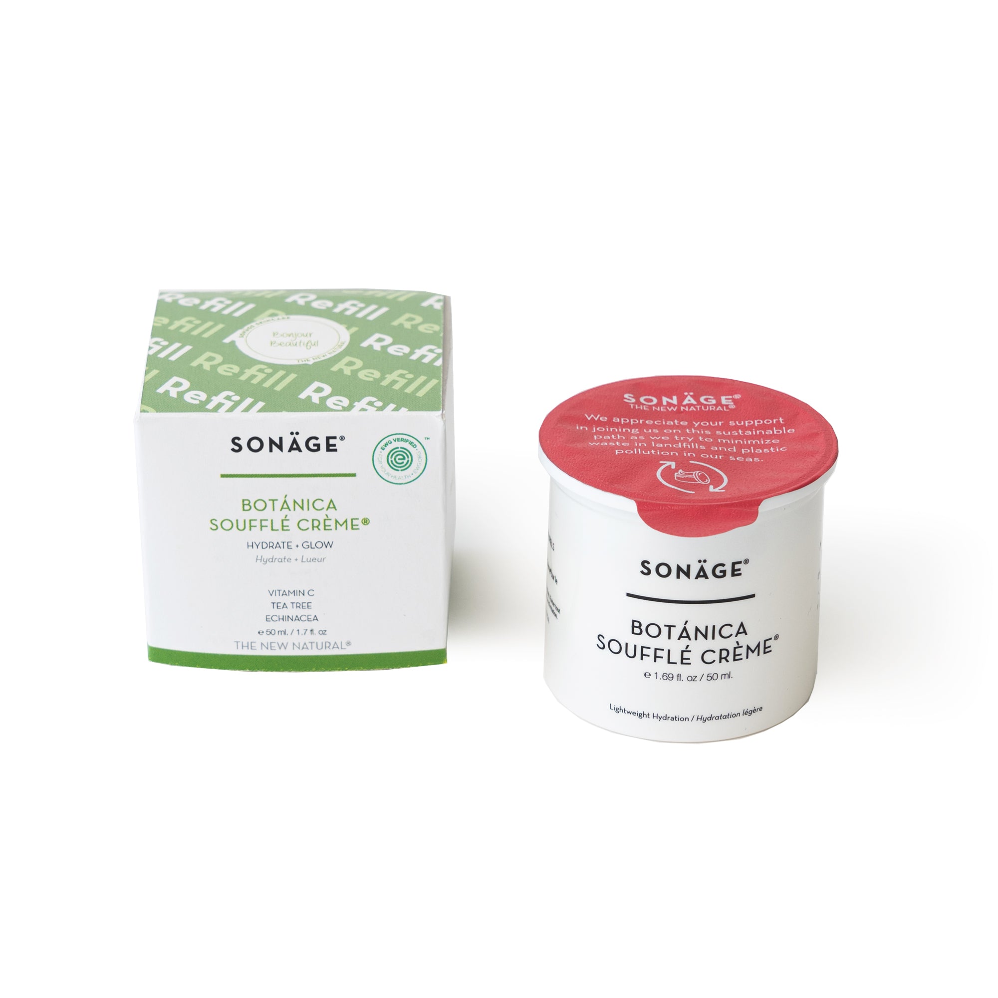 Botanica Souffle Cream - Hydrating, Lightweight – Sonage Skincare