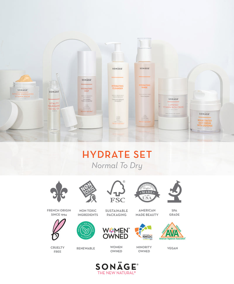 Hydrate Set for Dryness and Fine Lines