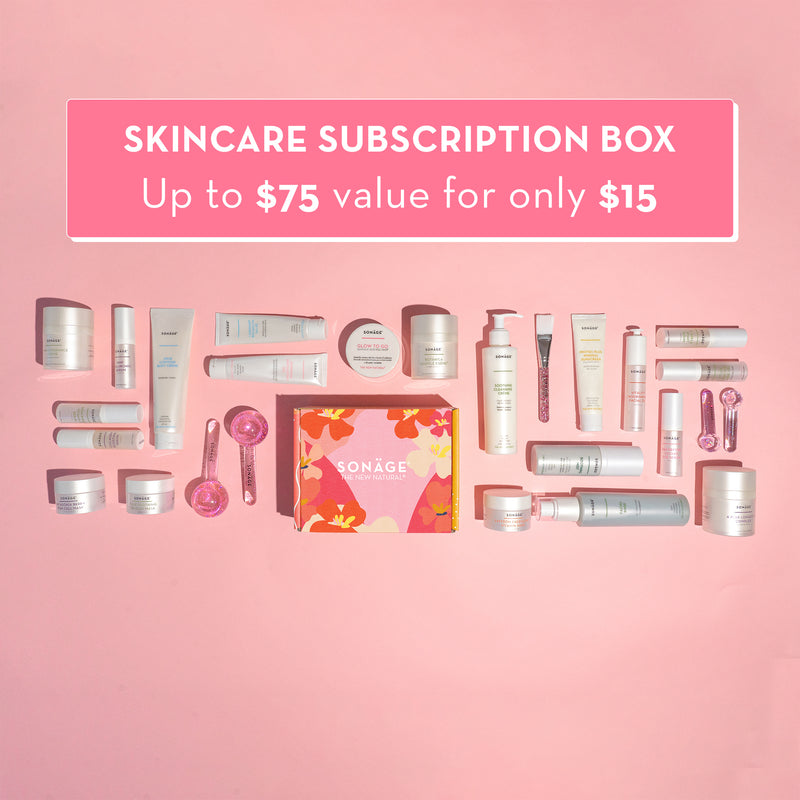 Skincare sample subscription