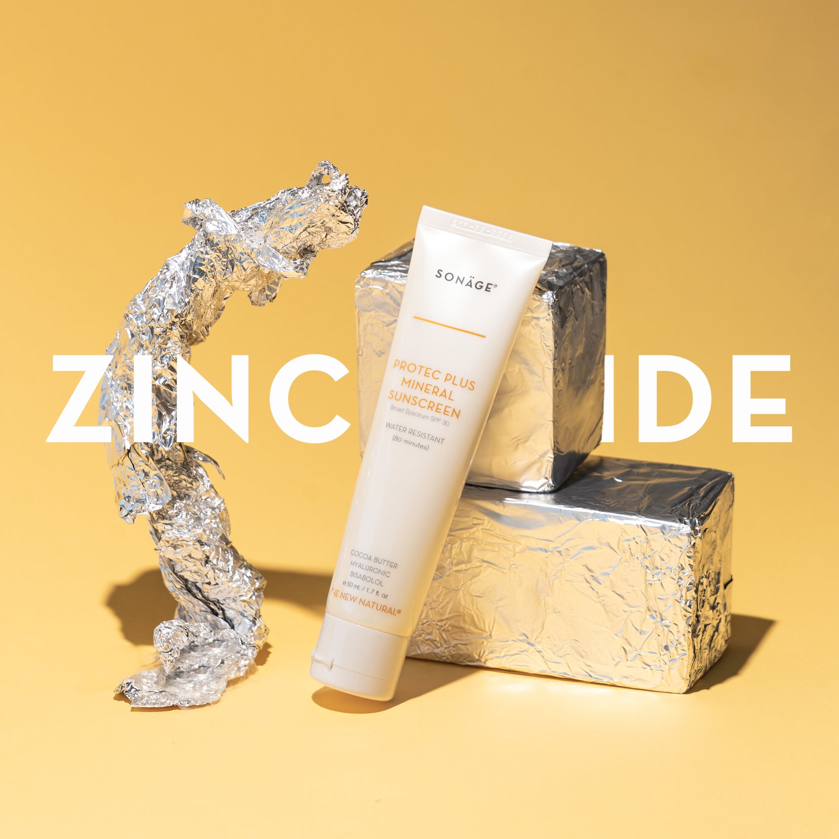 Protec Plus Mineral Sunscreen Zinc Oxide Sonage Skincare